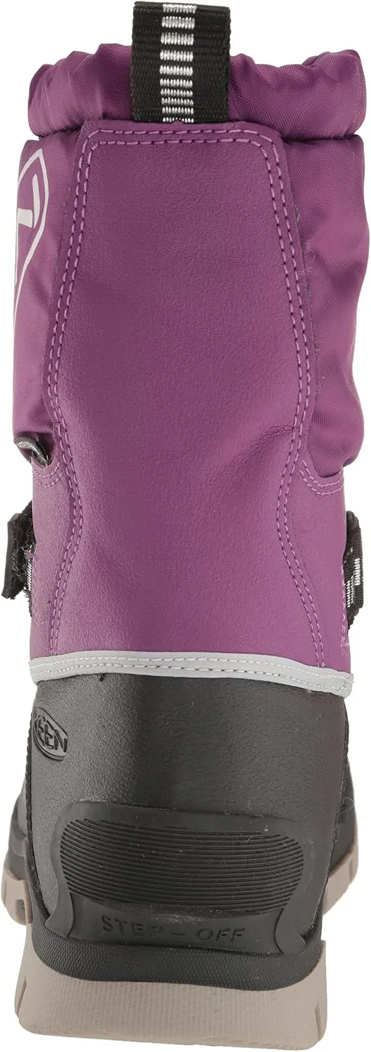 KEEN Unisex-Child Snow Troll Insulated Waterproof Pull on Winter Boots