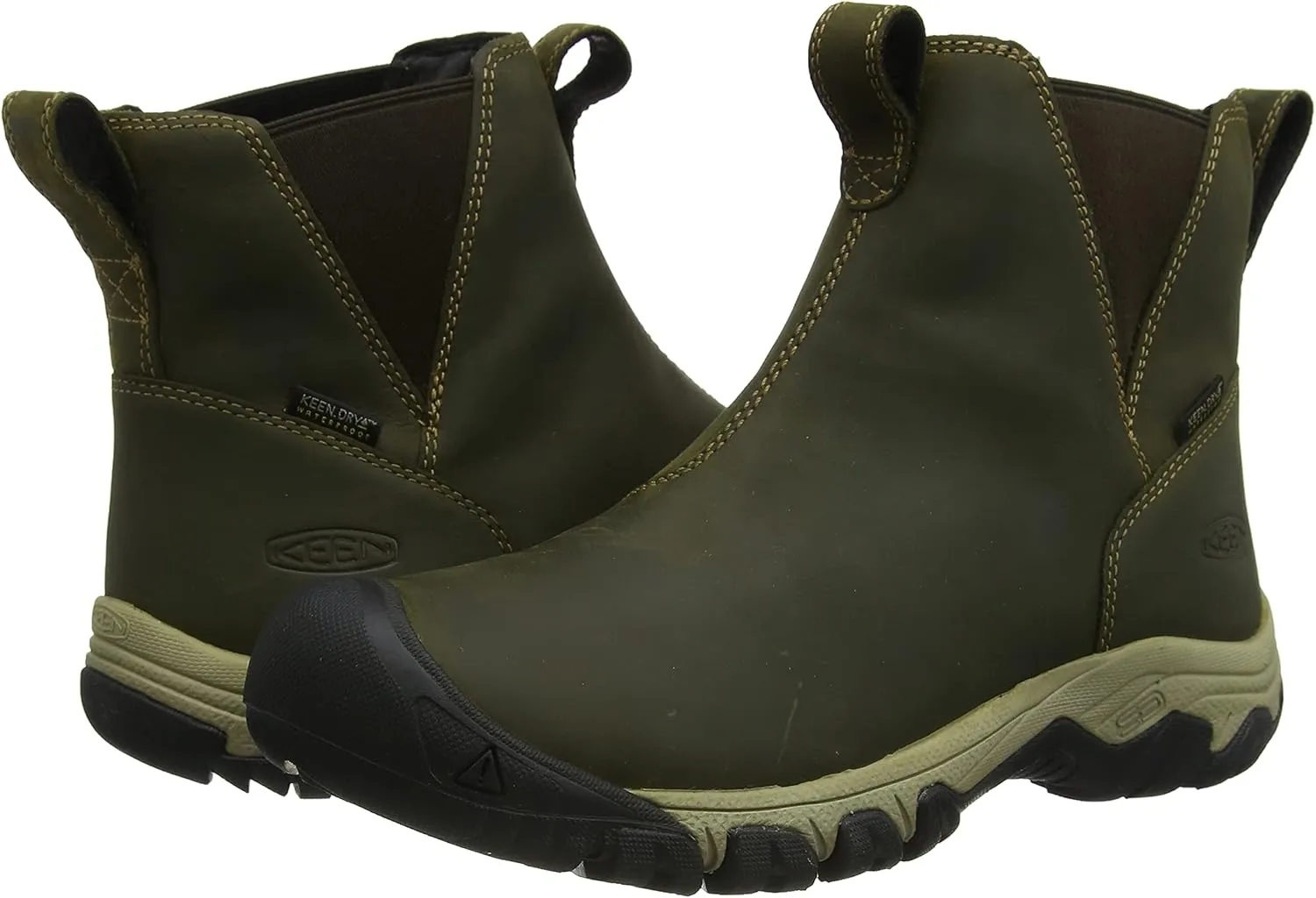 KEEN Women's Greta Chelsea Mid Height Waterproof Snow Boots