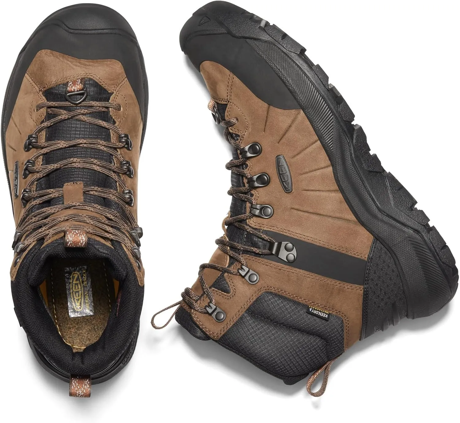 KEEN Women's Revel 4 Mid Height Polar Insulated Waterproof Snow Boots