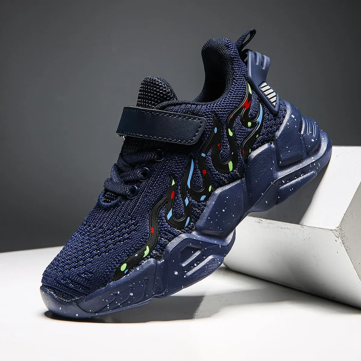 Kids Boys Girls Shoes Antiskid Tennis Sneakers Lightweight Outdoor Casual Kids Child Shoes Walking Running Shoes