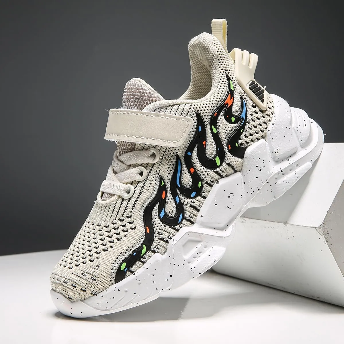 Kids Boys Girls Shoes Antiskid Tennis Sneakers Lightweight Outdoor Casual Kids Child Shoes Walking Running Shoes