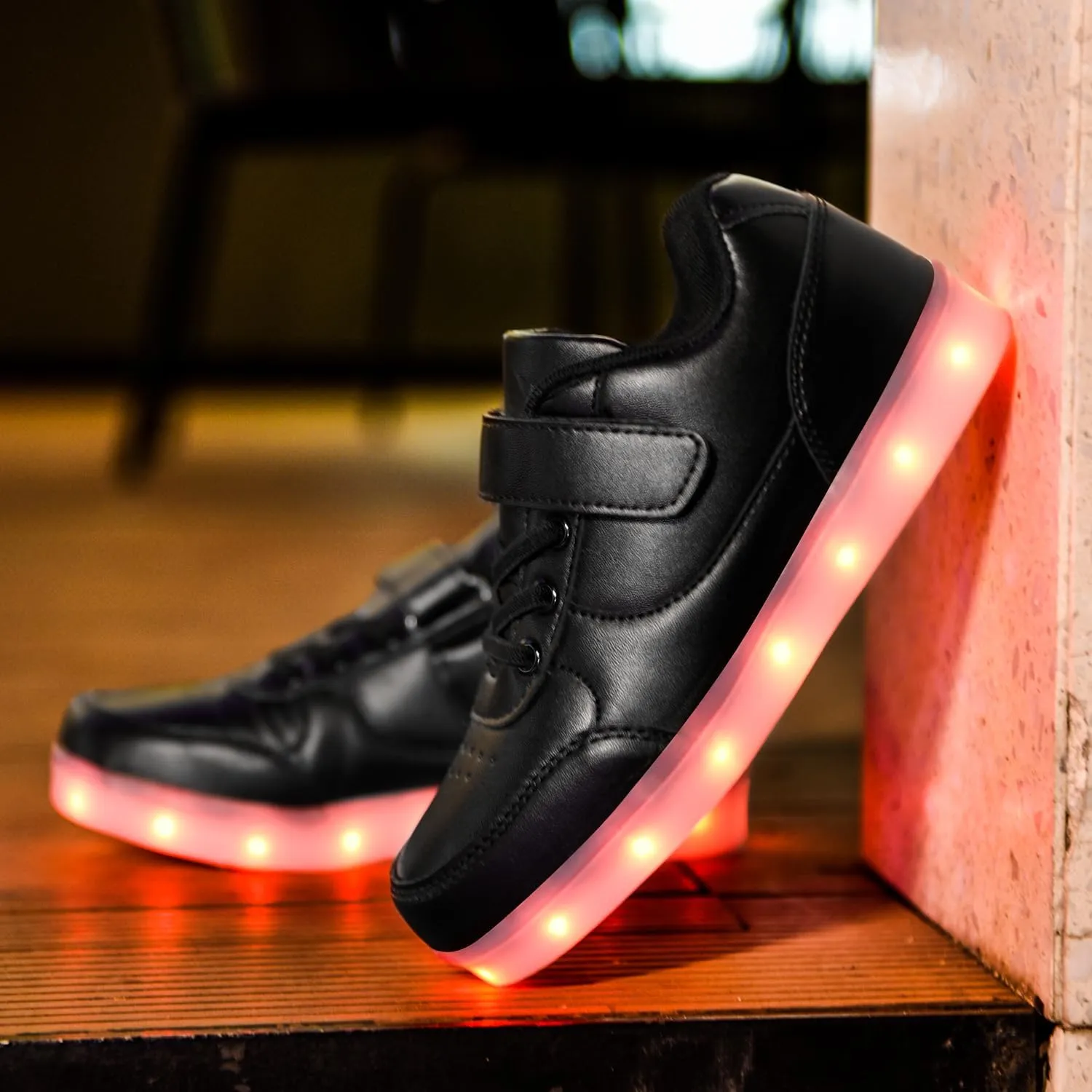 Kids Light up Shoes Led Shoes for Boys Girls USB Charging Flashing Trainers High Top Sneakers