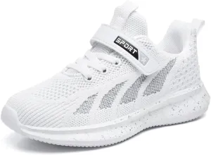 Kids Shoes Breathable Mesh Sneakers Ultra Lightweight Running Tennis Shoes Sport Athletic Fitness & Cross-Training Shoes for Little/Big Kid