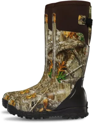 LaCrosse Alphaburly Pro 18" Insulated Hunting Boots for Men Featuring Waterproof Rubber, 1600G Thinsulate, and EVA Footbed, First Lite Cipher
