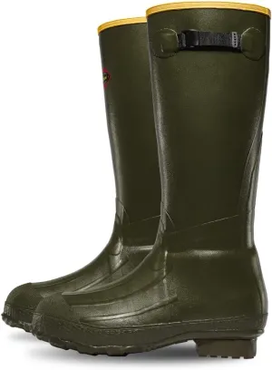 LaCrosse Burly Rubber Hunting & Work Boots for Men - Waterproof ZXT Rubber with Foam Insulation, Top Strap, EVA Footbed, and Slip-Resistant Outsole