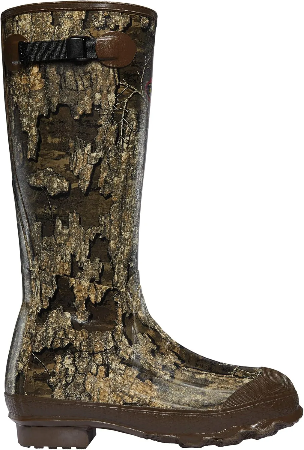 LaCrosse Burly Rubber Hunting & Work Boots for Men - Waterproof ZXT Rubber with Foam Insulation, Top Strap, EVA Footbed, and Slip-Resistant Outsole