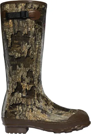 LaCrosse Burly Rubber Hunting & Work Boots for Men - Waterproof ZXT Rubber with Foam Insulation, Top Strap, EVA Footbed, and Slip-Resistant Outsole