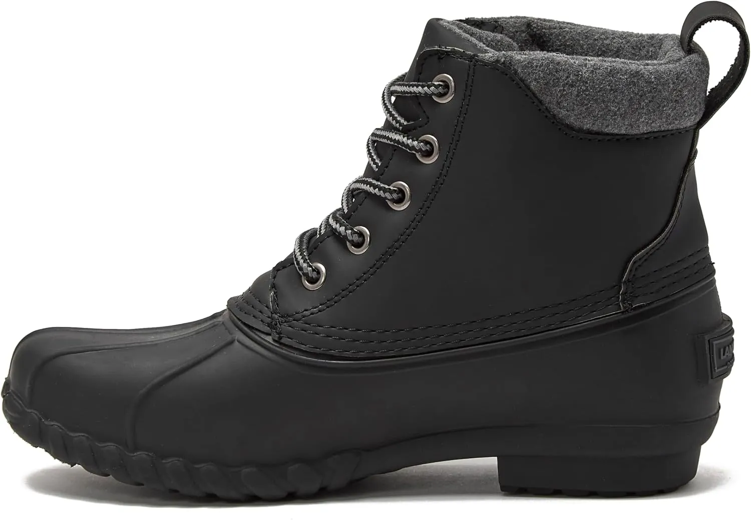 Lands' End Dakota Insulated Womens Duck Boots - Waterproof Snow or Rain Boots Women - Black, Brown, or Grey Winter Boots for Women Size 6 to 11