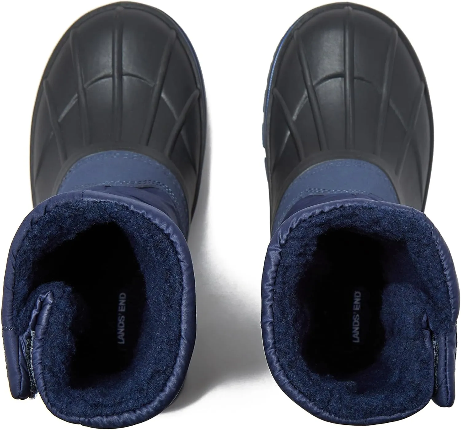 Lands' End Flurry Max Waterproof Kids Snow Boots - Insulated Warm Fleece Lined Winter Boots for Toddlers, Girls & Boys Size 10 to 7