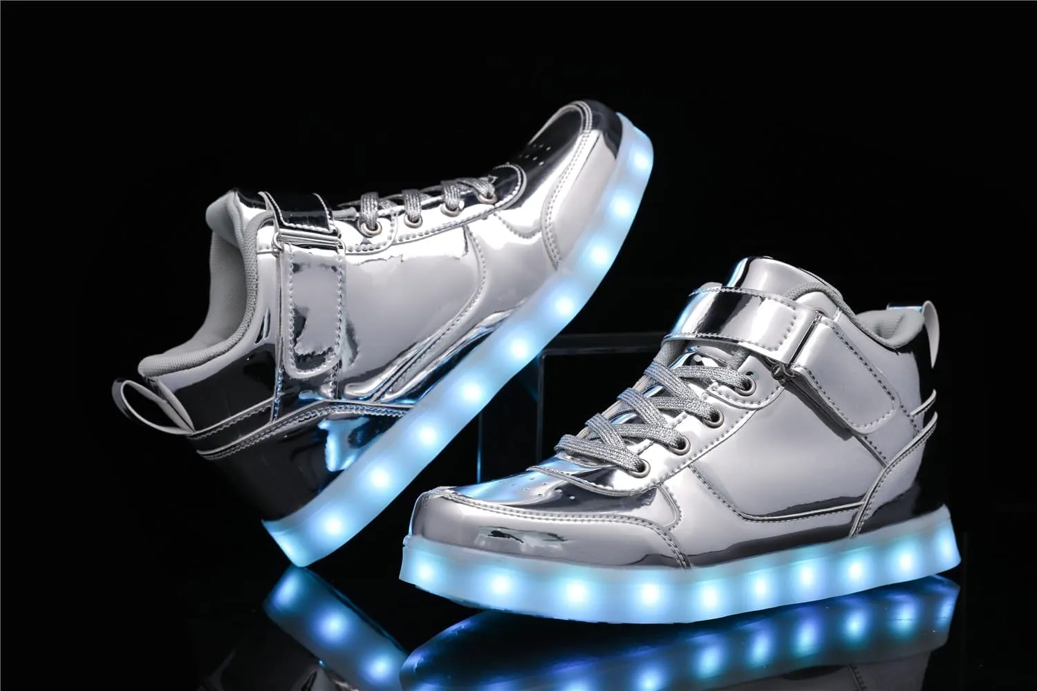 LED Shoes - Light Up Sneakers, USB Rechargeable, Dancing Shoes for Women & Men