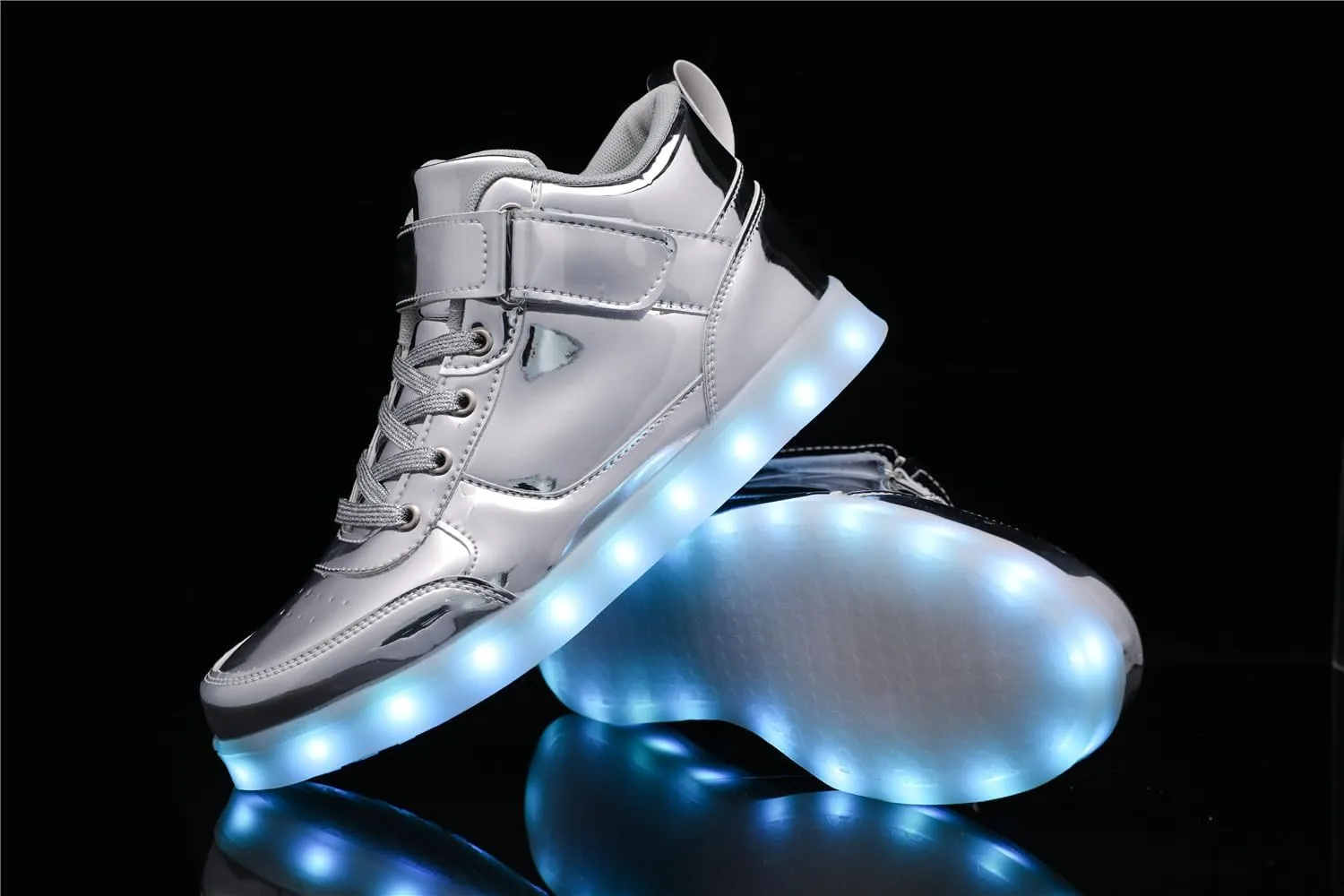 LED Shoes - Light Up Sneakers, USB Rechargeable, Dancing Shoes for Women & Men