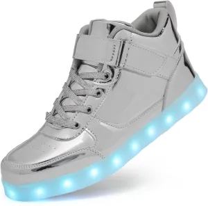 LED Shoes - Light Up Sneakers, USB Rechargeable, Dancing Shoes for Women & Men