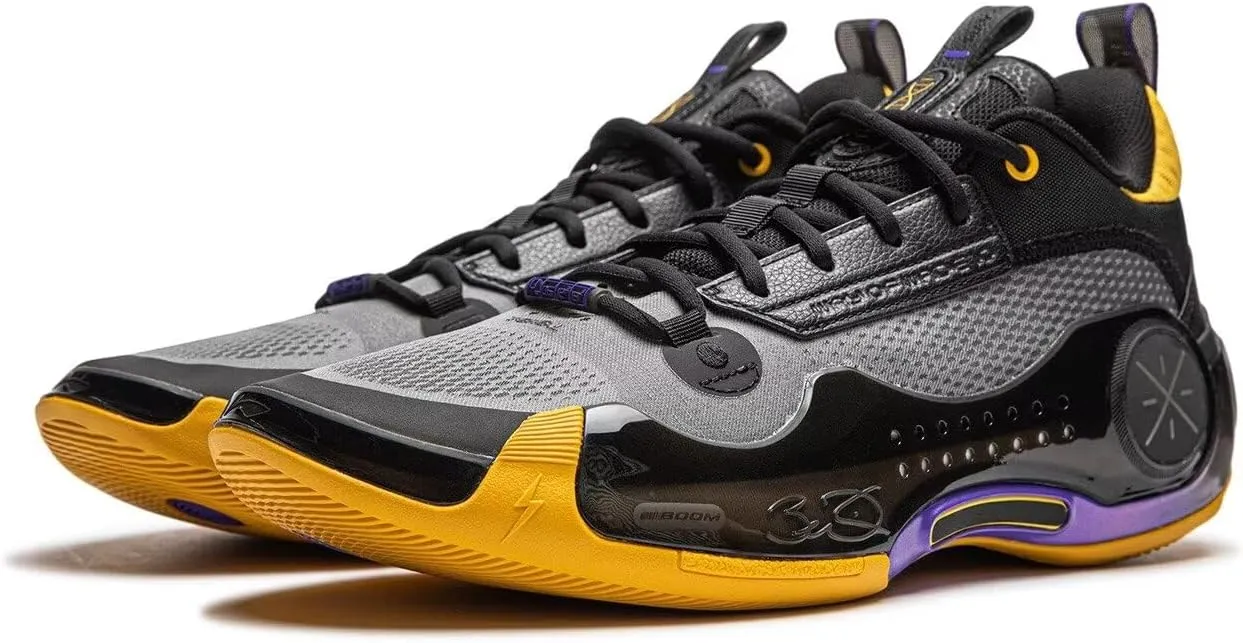 LI-NING Way of Wade 10 & 11 Men Basketball Shoes Lining Anti-Slip Professional Shock Absorption Sneakers Sports Shoes ABAS083 ABAU049