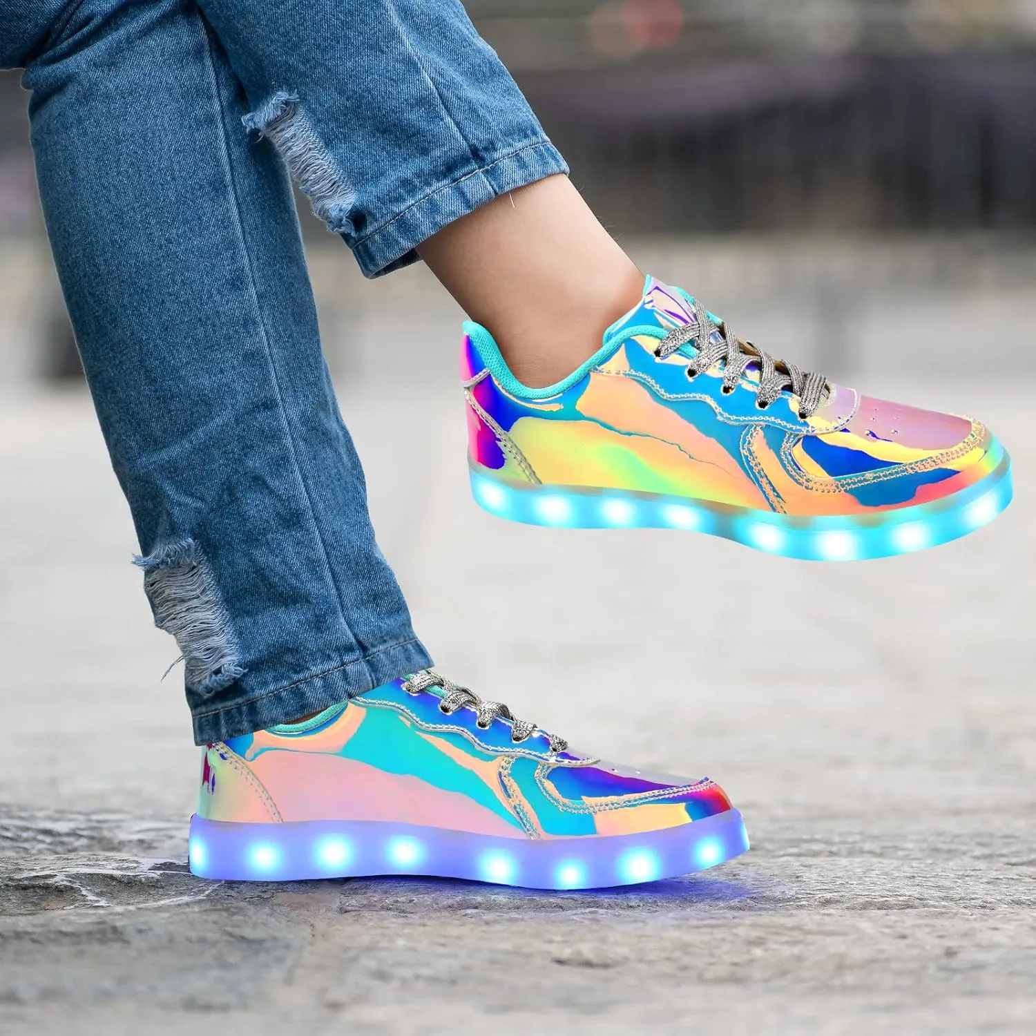 Light Up Shoes Men Women LED Shoes USB Charging Adult High Top LED Sneakers Glow in The Dark Footwear for Dancing Party Festivals Festivals
