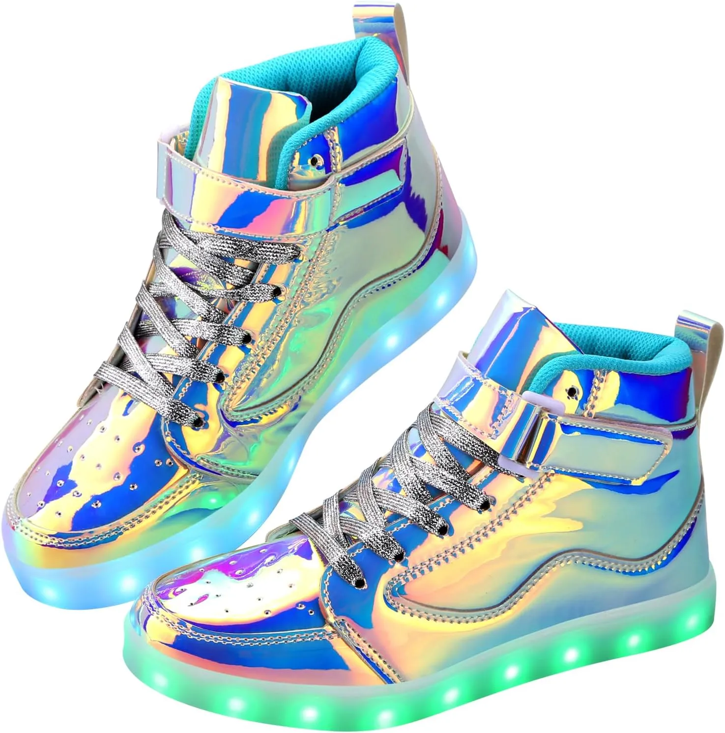 Light Up Shoes Men Women LED Shoes USB Charging Adult High Top LED Sneakers Glow in The Dark Footwear for Dancing Party Festivals Festivals