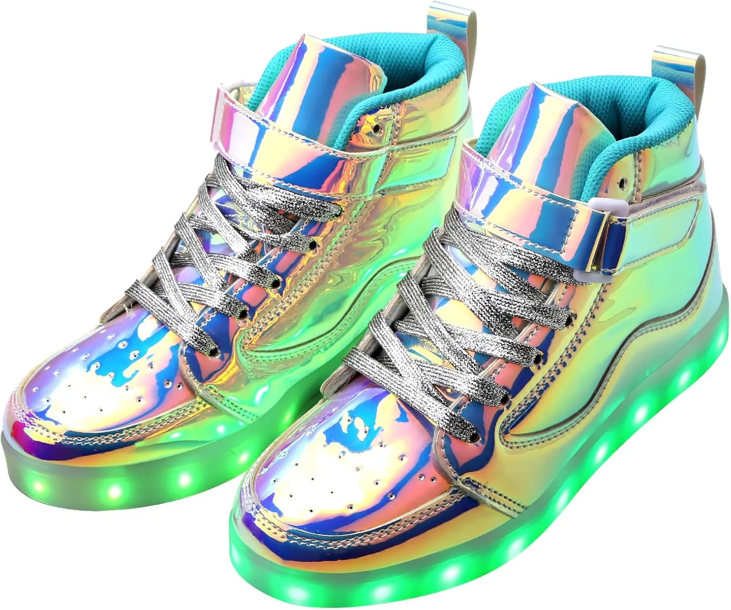 Light Up Shoes Men Women LED Shoes USB Charging Adult High Top LED Sneakers Glow in The Dark Footwear for Dancing Party Festivals Festivals
