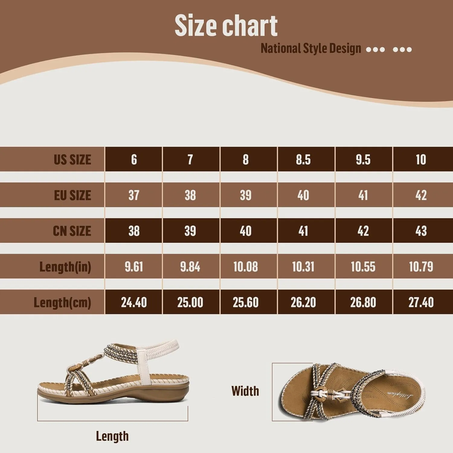 Littleplum Womens Sandals Arch Support Summer Flat Slides Ankle Elastic Walking Shoes Braided Beach Dressy Sandals for Women