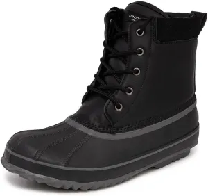 LONDON FOG Mens Ashford Waterproof and Insulated Duck Boot