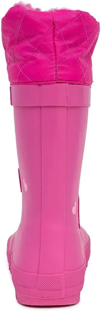 LONDON FOG Toby Boys Girls Snow Boots and Rain Boots - Insulated Winter Waterproof Boys Girls Snow Boots - Little Kid and Big Kid Sizes 11 to 7