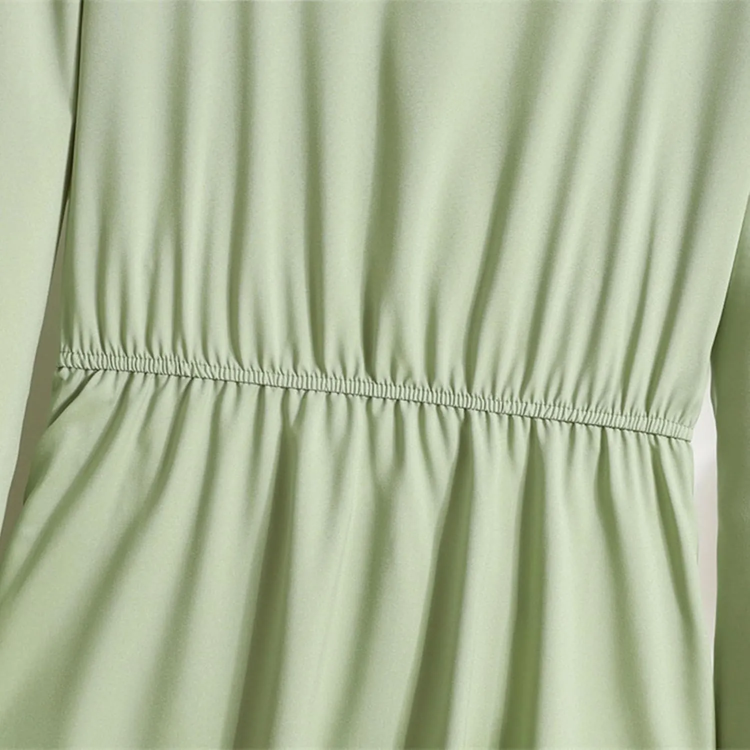 Long Dresses for Women Fall Fashion Long Sleeve Elastic Waist Tiered Ruffle Maxi Dress Causal Crewneck Party Dresses