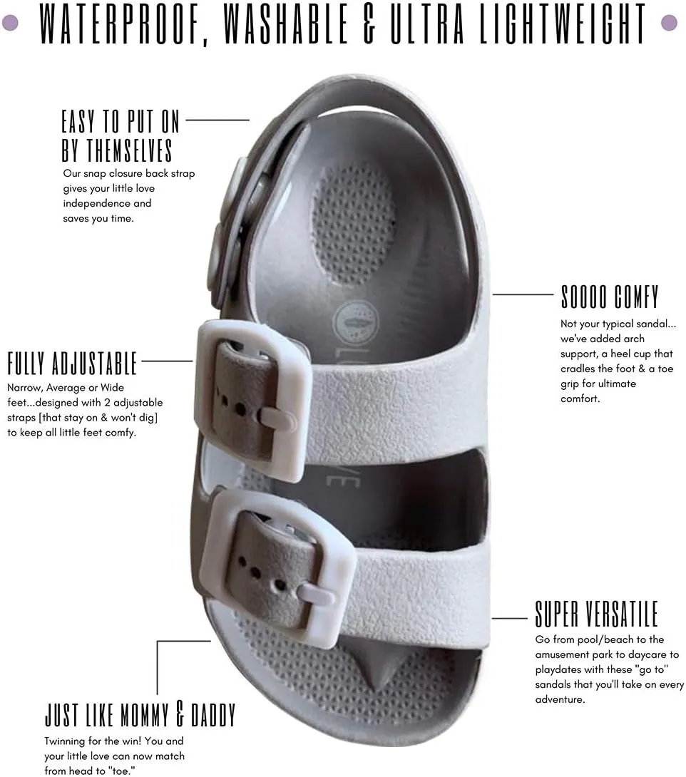 Lucky Love Toddler Water Shoes for Girls & Boys