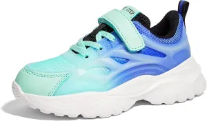 LUCKY STEP Kids Shoes Boys Girls Unisex-Child Running Tennis Shoes School Students Spring and Autumn Hook and Loops Strap Casual Shoes for Toddler/Little Kid/Big Kid