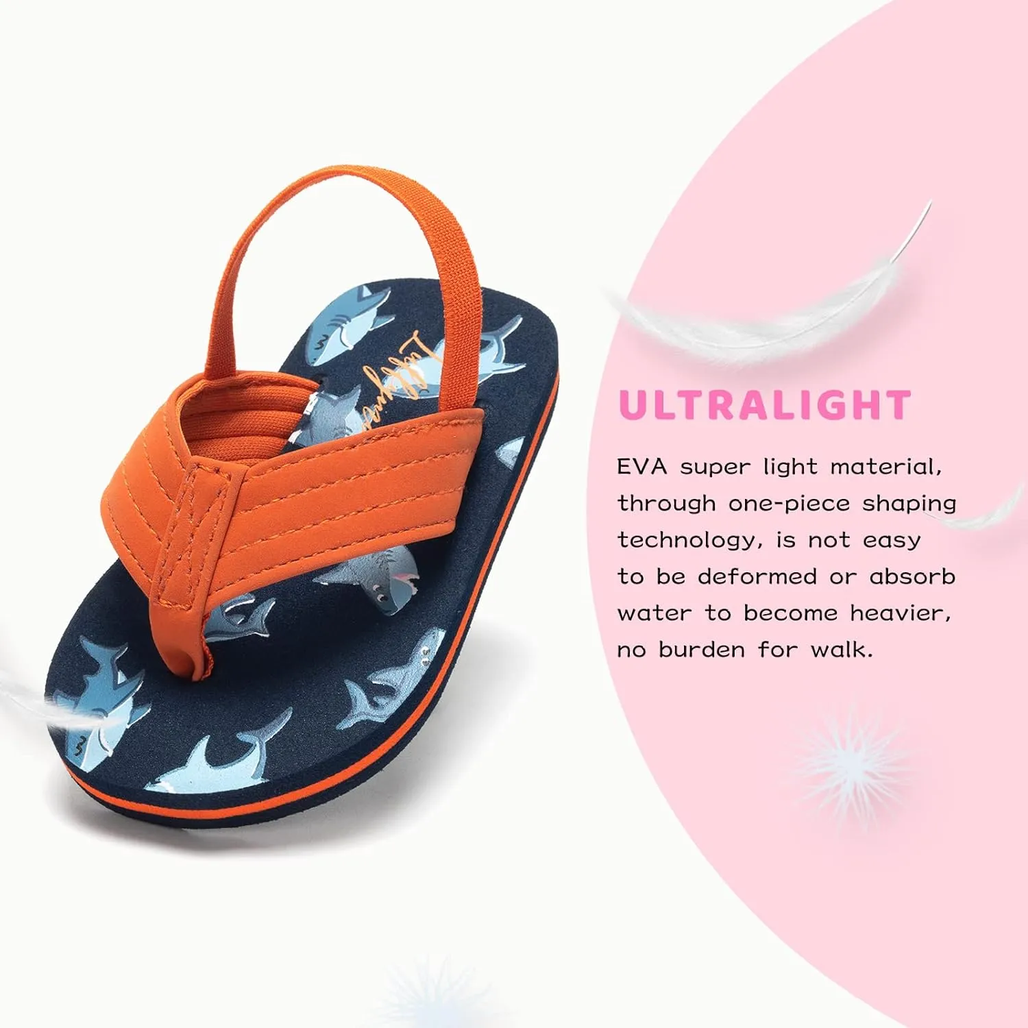 Luffymomo Boys Girls Open-Toe Sandals Summer Beach Water Slides Sandals(Toddler/Little Kid)