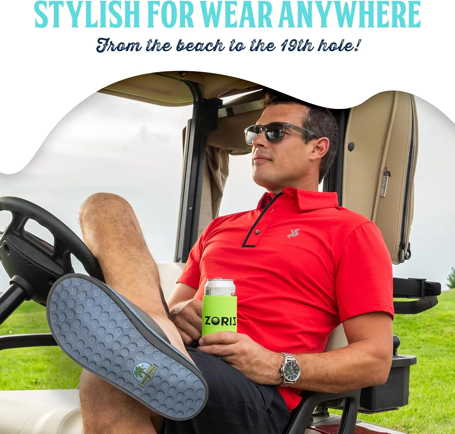 Margaritaville Golf Sandal, The Foot Wedge