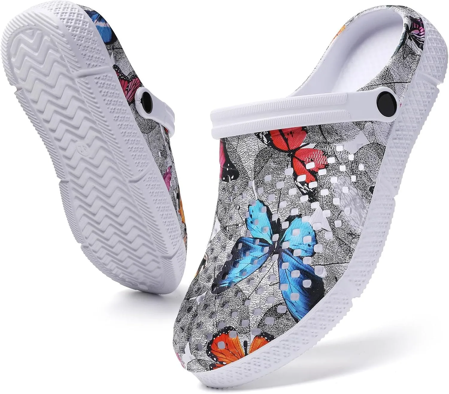 Meidiastra Womens Garden Clogs Shoes Lightweight Mule Breathable Sandals Water Slippers Footwear