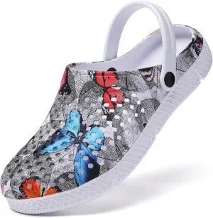 Meidiastra Womens Garden Clogs Shoes Lightweight Mule Breathable Sandals Water Slippers Footwear
