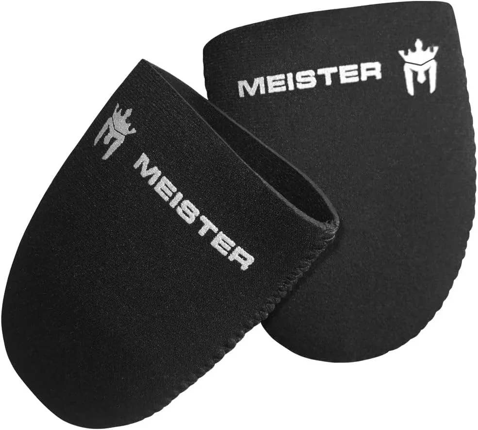Meister 2.5 mm Thermal Neoprene Toe Warmer Booties for Cycling, Running, Hiking & Ice Baths (Pair)