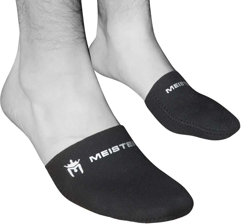 Meister 2.5 mm Thermal Neoprene Toe Warmer Booties for Cycling, Running, Hiking & Ice Baths (Pair)