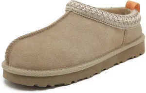 Mel&Syd Slippers for Womens 100% Australian Sheepskin - Real Shearling Fur Wool Womens's Slippers - Upgrated Memory Foam Slippers - No Slip Winter Snow Scuff Slippers Footwear Indoor Outdoor