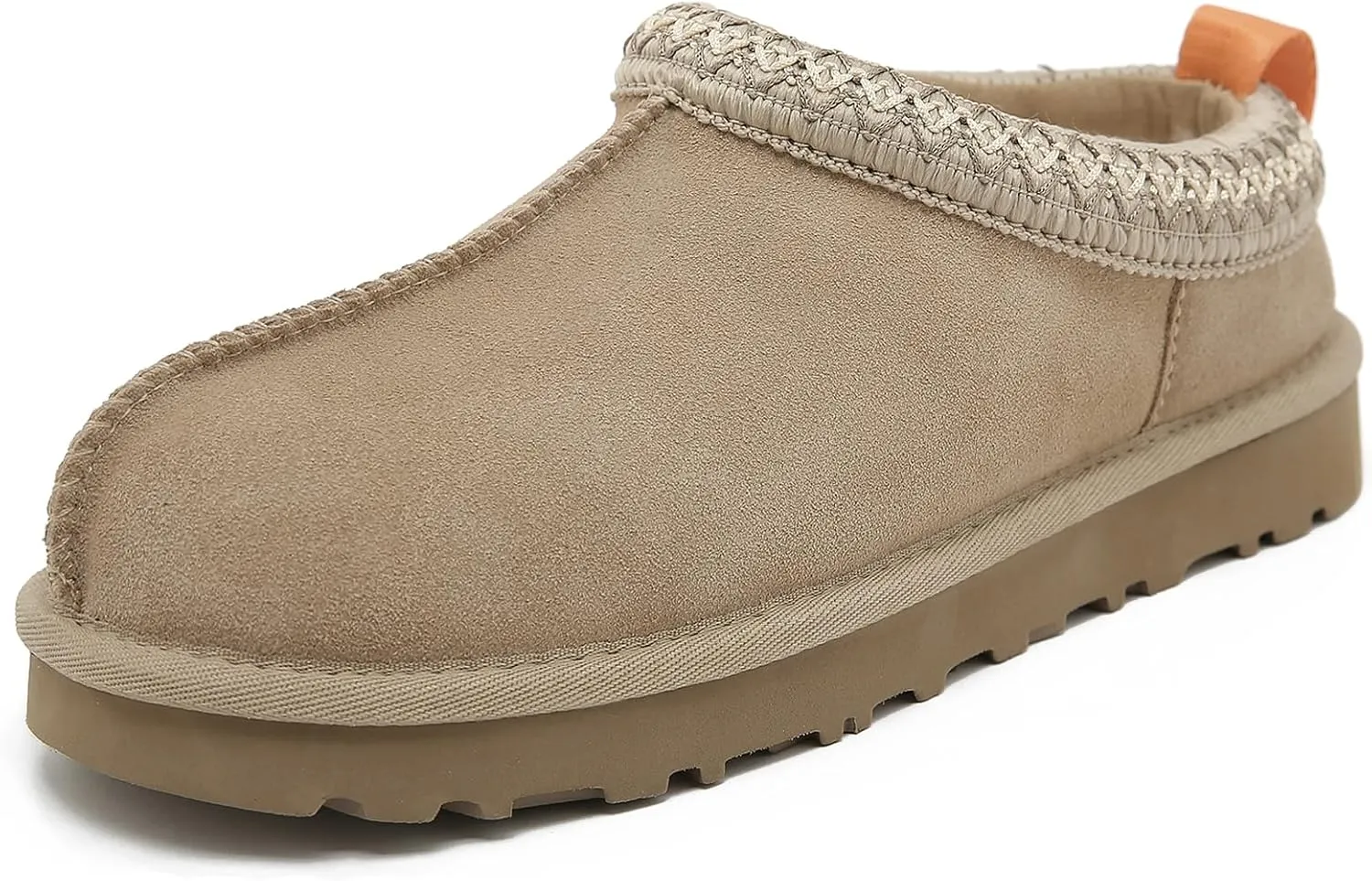 Mel&Syd Slippers for Womens 100% Australian Sheepskin - Real Shearling Fur Wool Womens's Slippers - Upgrated Memory Foam Slippers - No Slip Winter Snow Scuff Slippers Footwear Indoor Outdoor