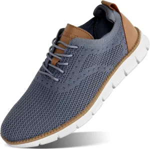 Men's Casual Shoes Men's Dress Shoes Business Breathable Lightweight Oxford Shoes Fashion Sneakers Comfortable Arch Support Walking Shoes