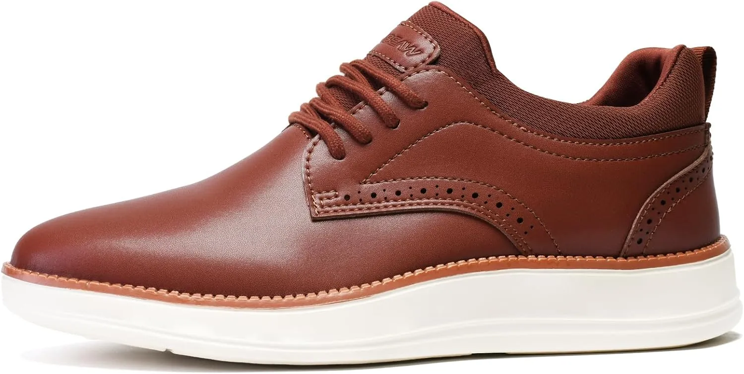 Men's Dress Sneakers Oxfords Shoes Business Wingtip Casual Walking Brogue Shoes