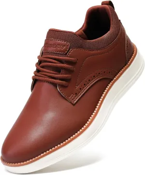 Men's Dress Sneakers Oxfords Shoes Business Wingtip Casual Walking Brogue Shoes