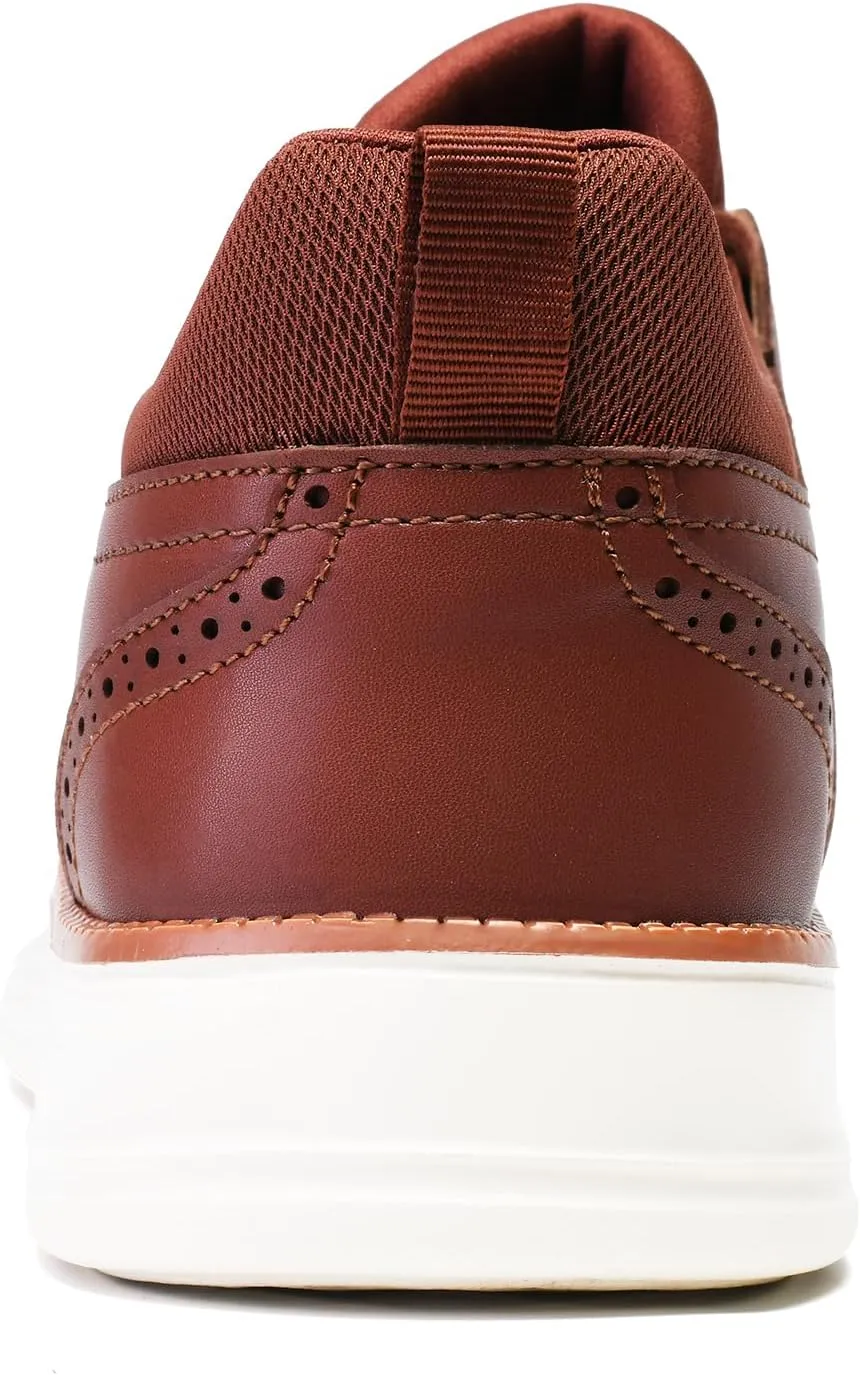 Men's Dress Sneakers Oxfords Shoes Business Wingtip Casual Walking Brogue Shoes