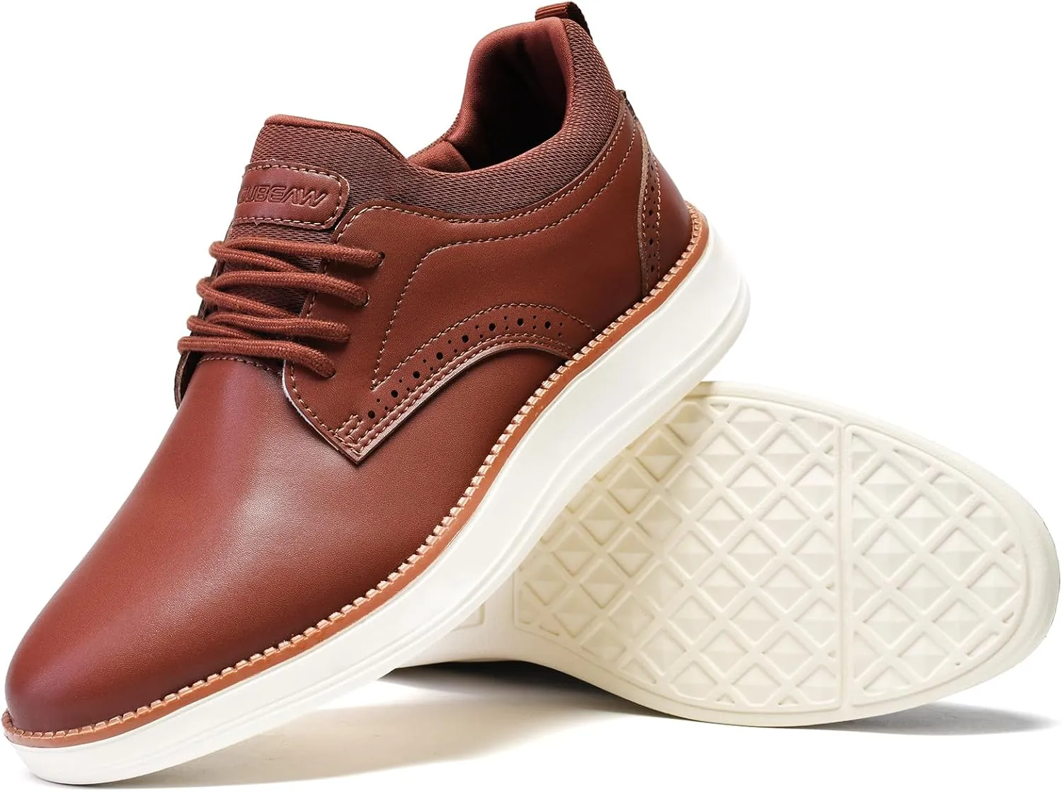 Men's Dress Sneakers Oxfords Shoes Business Wingtip Casual Walking Brogue Shoes