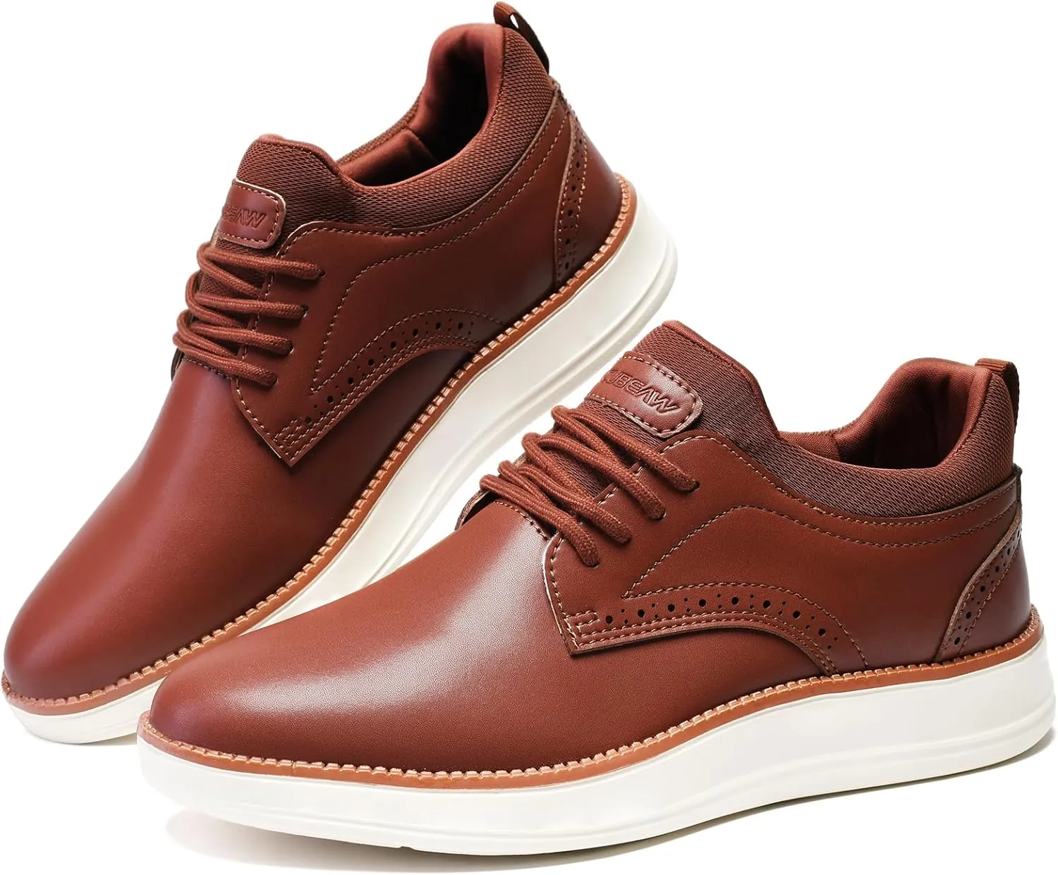 Men's Dress Sneakers Oxfords Shoes Business Wingtip Casual Walking Brogue Shoes