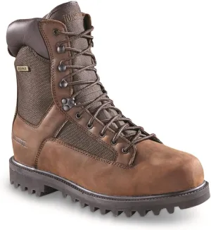 Men's Insulated Waterproof Hunting Boots Non-Slip Shoes, 1200-gram, Brown