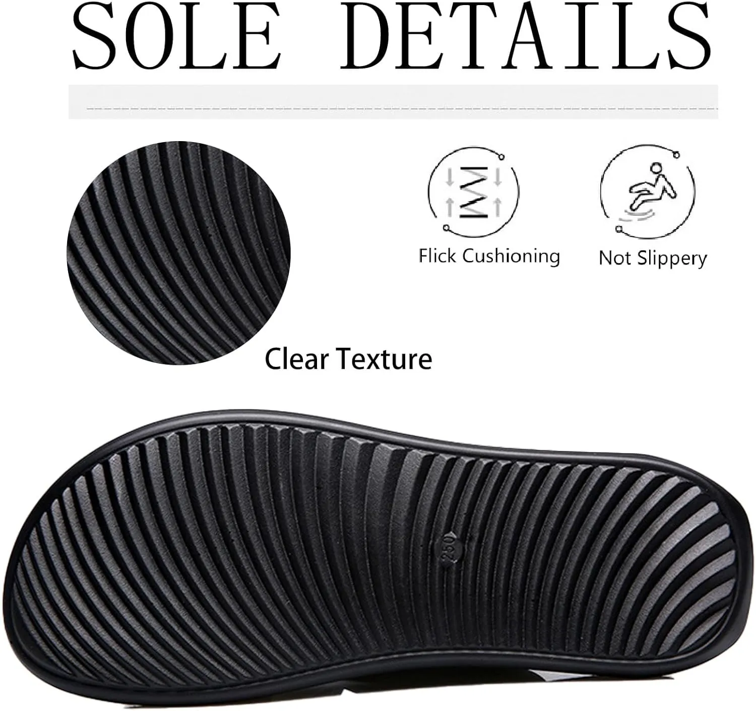 Men's Leather Dual Use Casual Flat Sandals Comfortable Breatheable Non-Slip Slip-on Summer Open Toe Beach Sandals for Outdoor Walking Hiking Driving