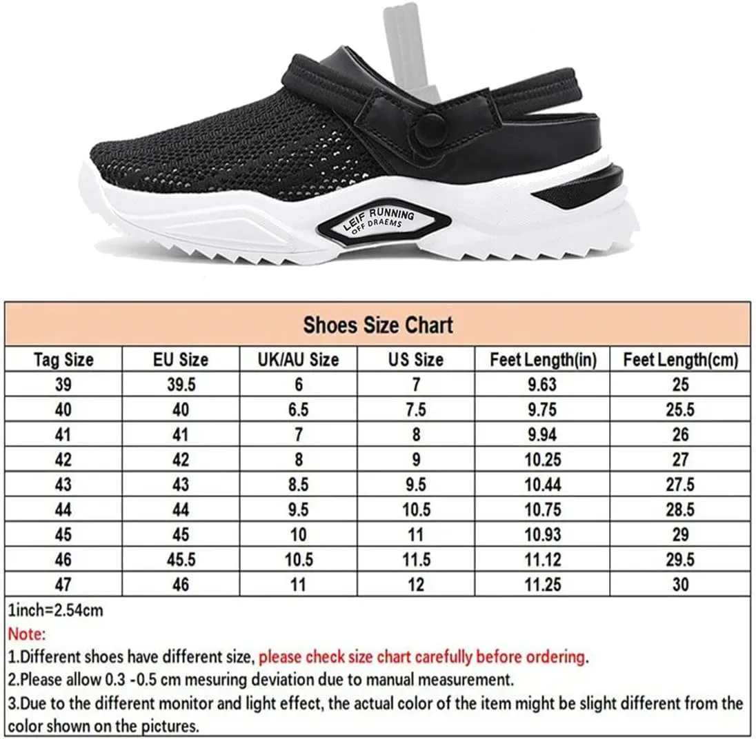 Men's Orthopedic Hollow-Out Summer Sandals, Comfortable Slip On Shoes with Arch Support, Knit Mesh Walking Shoes Beach Sandals