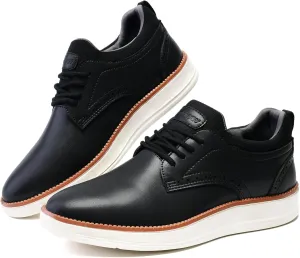 Mens Oxfords Lace-Up Lightweight Casual Busniess Comfortable Dress Shoes for Men
