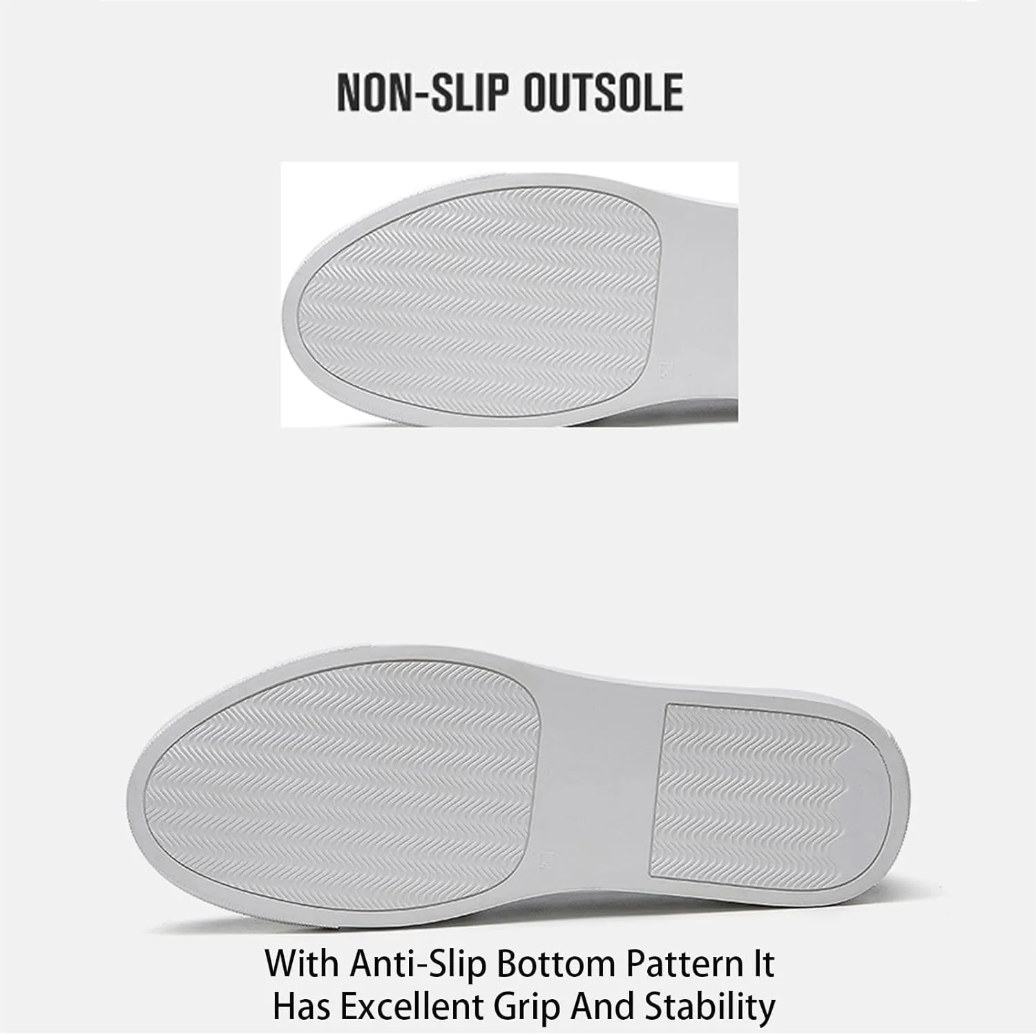 Men's Soft Leather Slip On Platform Loafers Fashion Round Toe Tassel Non-Slip Platform Business Casual Work Shoes for Party Wedding Office Dress Shoes