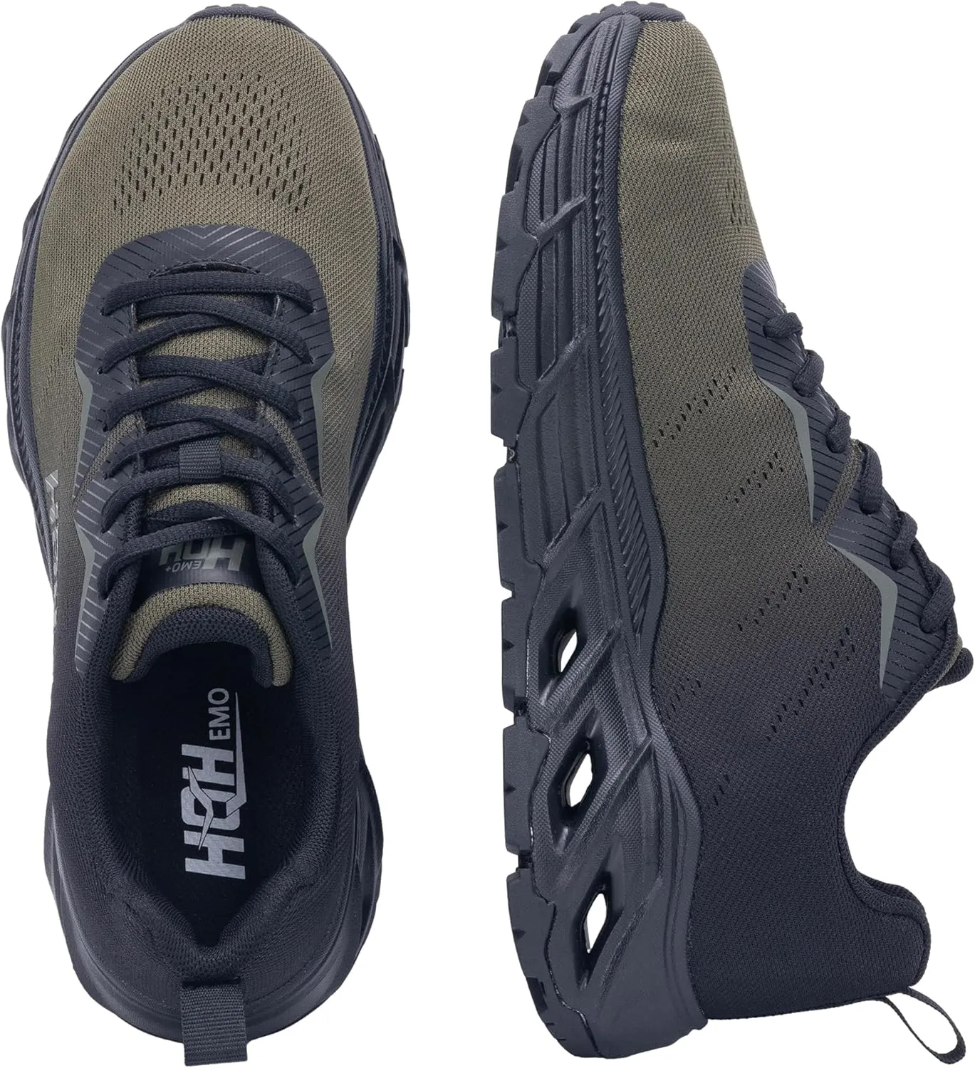 Mens Trail Running Shoes FALKON 1.0 Hiking Sneakers Athletic Sport Workout Shoes for Outdoor