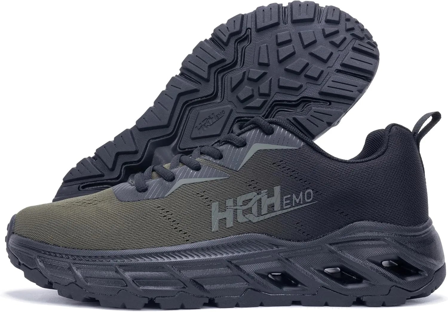 Mens Trail Running Shoes FALKON 1.0 Hiking Sneakers Athletic Sport Workout Shoes for Outdoor