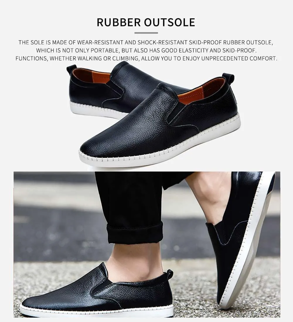 mitvr Men's Loafers Slip On Driving Shoes Lightweight Comfortable Outdoor Walking Shoes