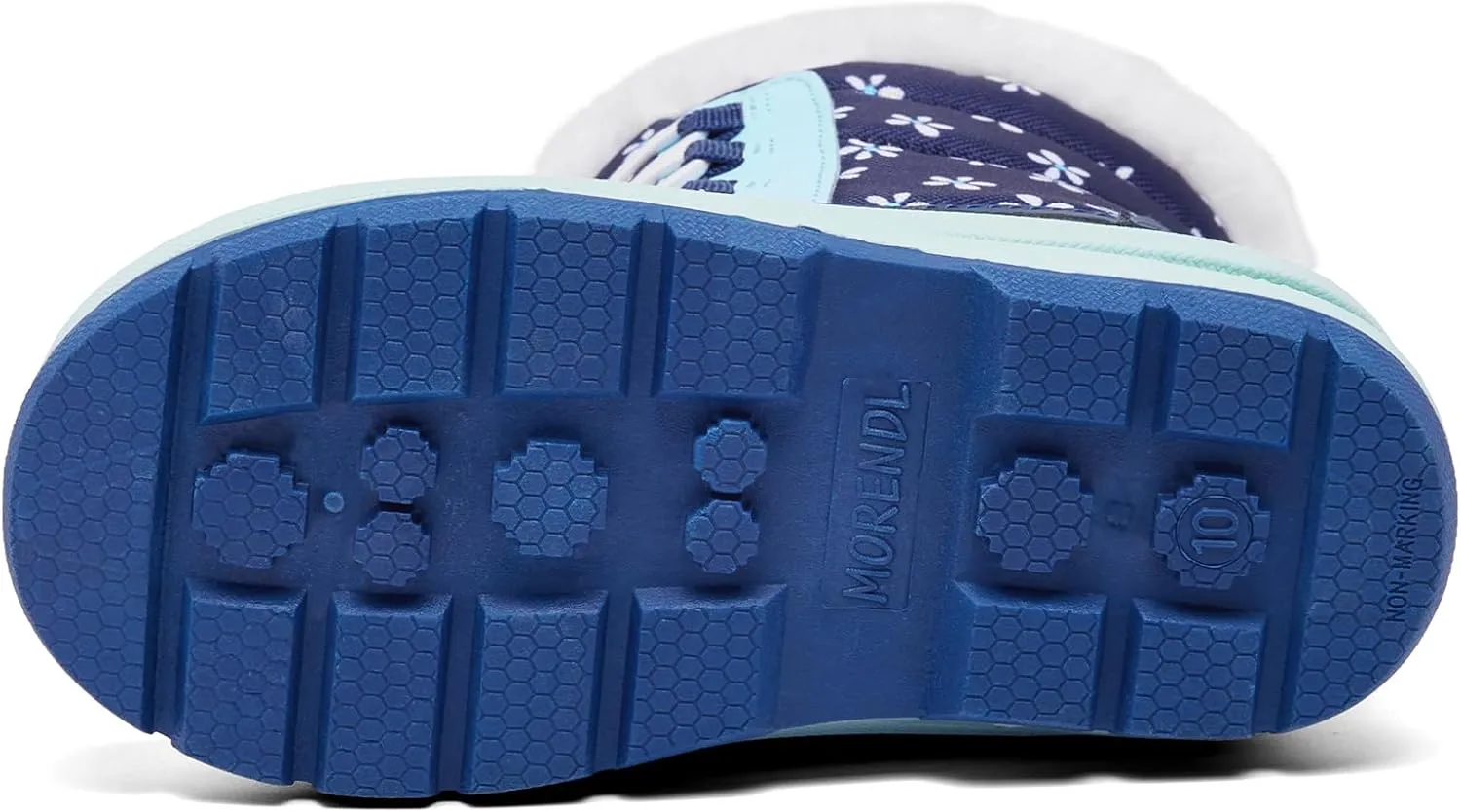 MORENDL Kids' Snow Boots Insulated Waterproof Fur Lined Warm Anti-Slip Winter Shoes for Boys and Girls Outdoor Walking(Toddler/Little Kid)