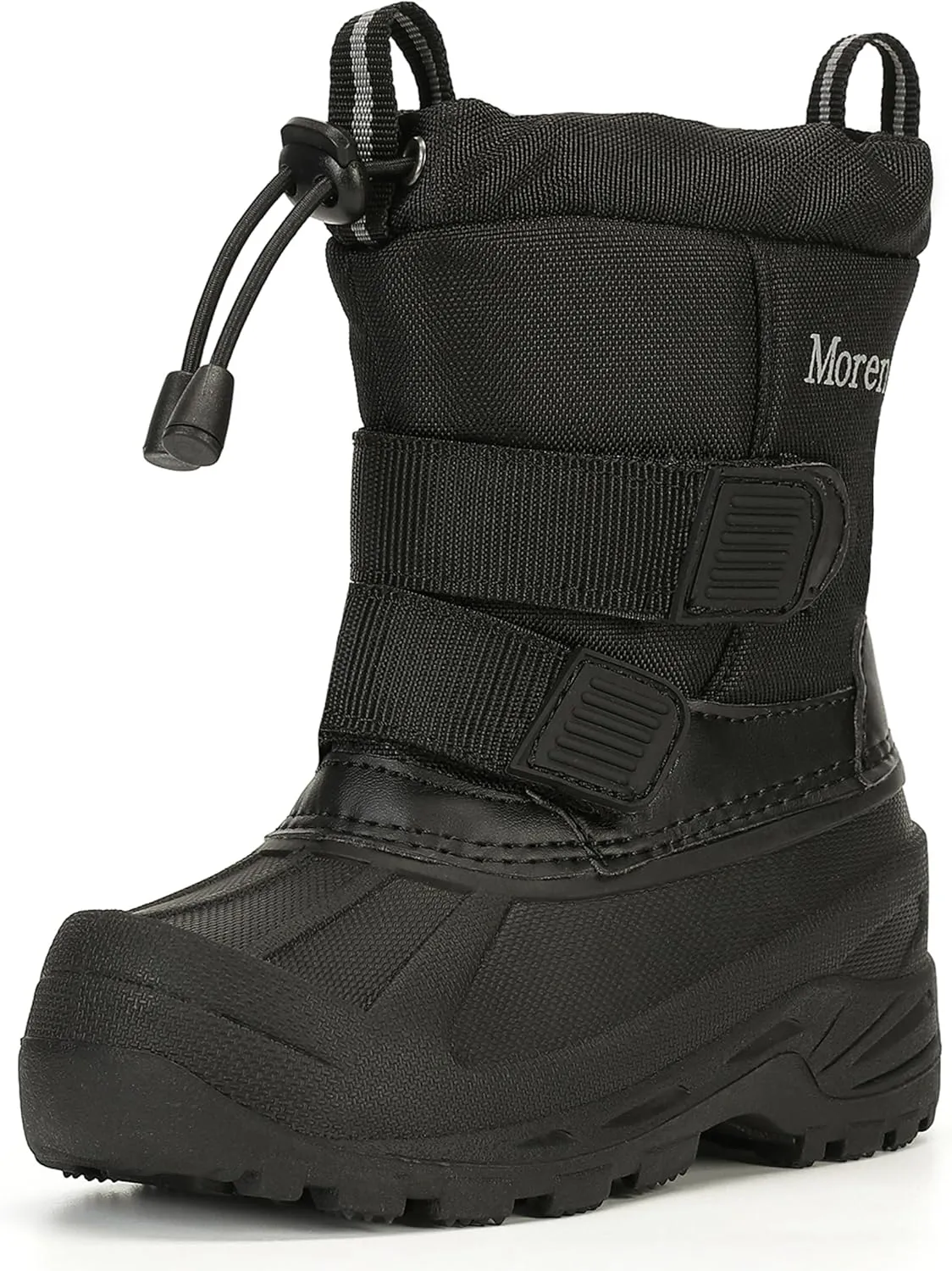 MORENDL Toddler Winter Snow Boots Waterproof Insulated Faux Fur Boys Girls Hiking Boots (Toddler/Little Kid)
